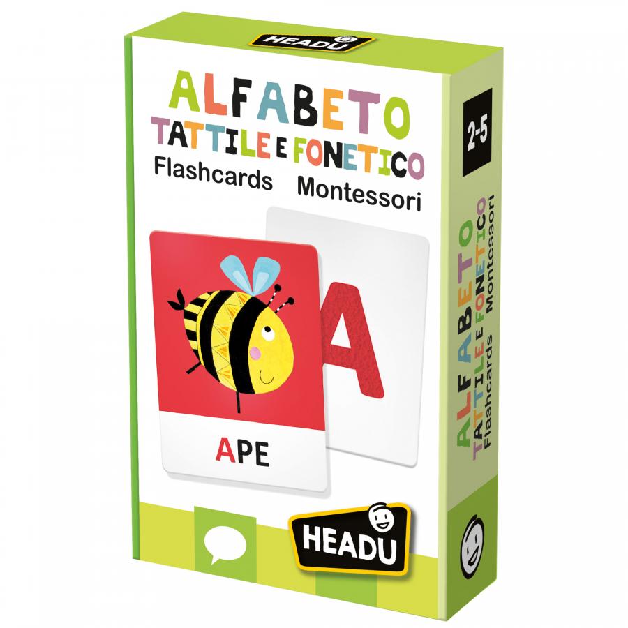 Flashcards Alfabeto Tattile E Fonetico Montessori Il Portico