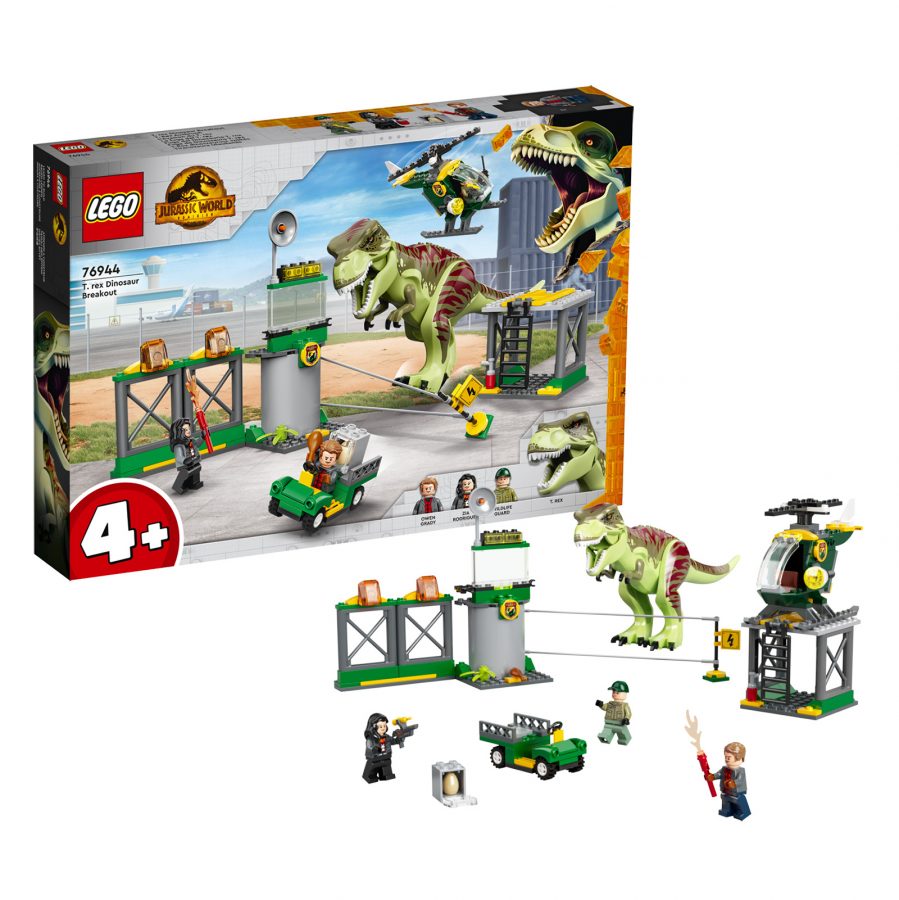 Lego Jurassic World Fuga Del T-rex 76944 - Il Portico Cartolibreria